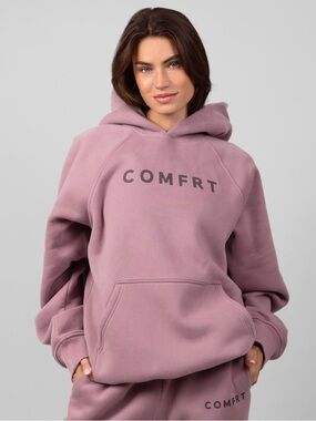 Comfrt Limited Edition: Orchid Pullover Tranquil Hoodie Size M